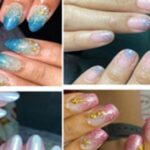 Ombre Blink Gel Manicure Natural Nails