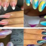 Cat Eye Gel Manicure Natural Nails