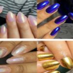 Chrome Gel Manicure Natural Nails