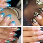 French Mix Art Natural Nails
