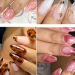 Marbel Gel Manicure With Nail Tip