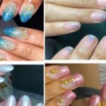 Ombre Blink Gel Manicure Natural Nails